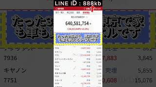 #株式 #株式投資 #日本株 #投資初心者 #株初心者 #資産運用 #お金の勉強 #NISA #新NISA #少額投資 #長期投資 #副収入