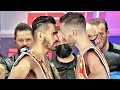 JOSE RAMIREZ & JOSH TAYLOR HEATED! GET IN EACH OTHERS FACES IN INTENSE WEIGH IN FACE OFF!