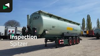Citerne de silo Spitzer SK2753CALGGVS 3 axles ADR 55m3 1 Comp. Gefahrgut KIP-Silo à vendre - Image 4 | Autoline CG Citerne de silo Spitzer SK2753CALGGVS 3 axles ADR 55m3 1 Comp. Gefahrgut KIP-Silo | Image 4 - Autoline