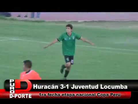 Sportivo Huracán 3-1 Juventud Locumba - 1ra fecha etapa nacional Copa Perú 2018
