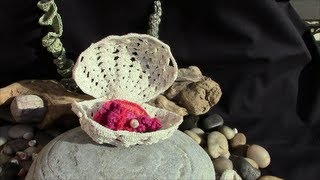 Sea Shell in Irish Crochet Lace - Crochet Tutorial Video
