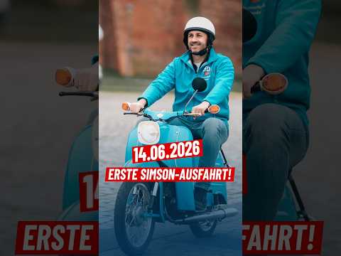 Wir sehen uns Sonntag zur ersten gemeinsamen Simson-Ausfahrt! 14.06.2026