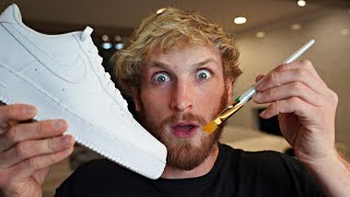 I Made Logan Paul Custom SHOES!