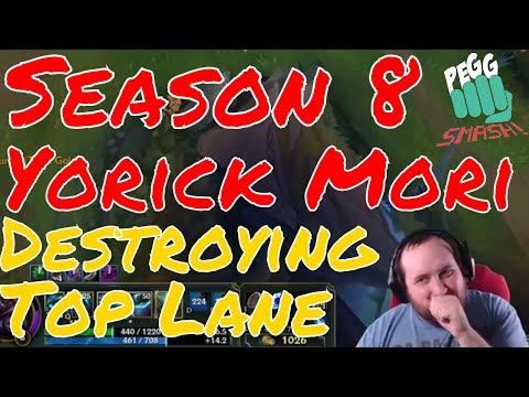 League of Legends - Digging Champion's Graves With Toplane Yorick Mori - Level 40!!!
