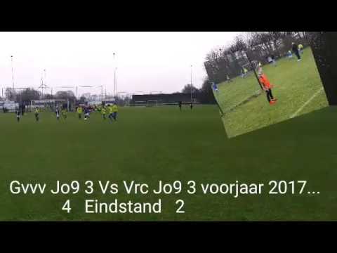 Gvvv jo9 3 Vs Vrc jo 9 3 voorjaar 2017