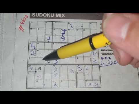 War, day no. 91. (#4603) Killer Sudoku  part 3 of 3 05-25-2022