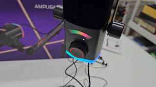 FIFINE AmpliGame AM8PROT XLR USB Dynamic Gaming Microphone Kit Full Setup & Sound Test