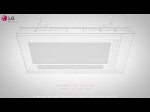 [LG Microwaves] Light Replacement - Over-The-Range-Microwave