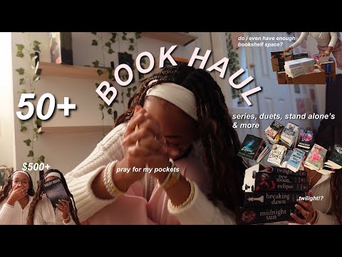 My 50+ Book Haul 📖 (i spent over $500) | Keyoríe Eliaña