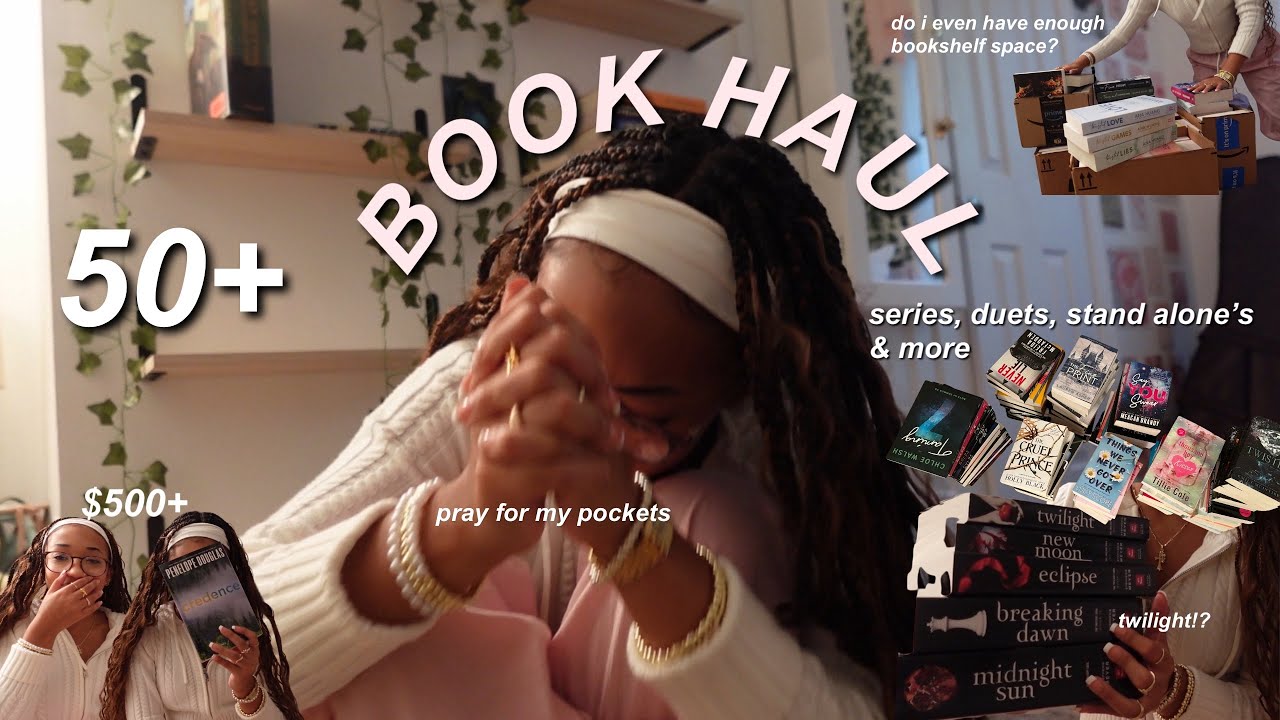 My 50+ Book Haul 📖 (i spent over $500) | Keyoríe Eliaña