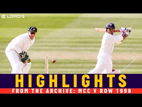 Tendulkar Smashes Only Lord's Century! | MCC v ROW | Princess of Wales Memorial Match 1998 | Lord's