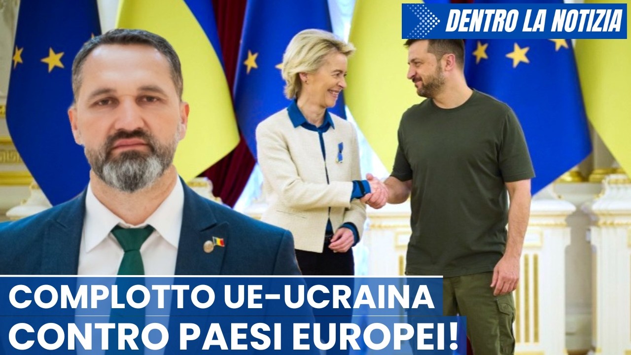 VERGOGNOSO! Mihai Lasca presidente partito PPR svela il complotto Ue-Ucraina contro Paesi europei!