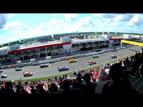 DTM Moscow 2017 Старт прогревочного круга