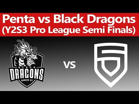 Black Dragons vs Penta SUPERCUT (Y2S3 Rainbow 6 Siege Pro League)(Season 3 Semi Finals)