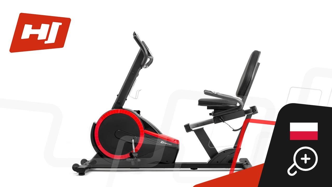 Горизонтальный велотренажер Hop-Sport HS-060L Pulse серебристый 2020