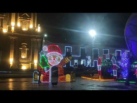 Aquiteven : 7.303 MONGUA BOYACÁ, SE VISTIÓ DE UN EXELENTE ALUMBRADO NAVIDEÑO  2.025 