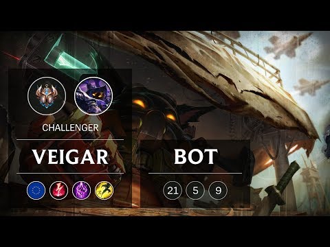 Veigar Bot vs Cassiopeia - EUW Challenger Patch 8.24