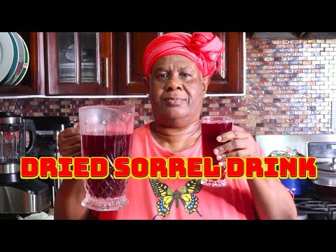 How To Make Dried Sorrel Drink For the Holidays (Simplified Version)