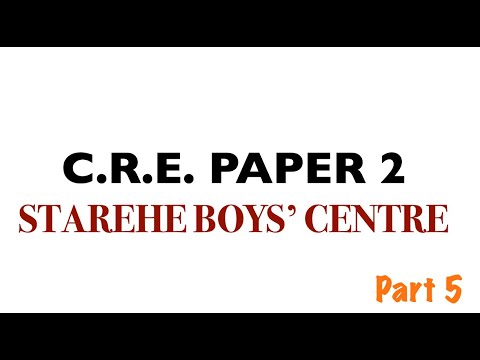 cre paper 2 | cre paper 2 topical questions | cre paper 2 sample | cre paper 2 questions and answers