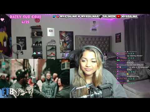 Mya Salina REACTS to Cash Cobain x Bay Swag - Fisherrr | From The Block Performance 🎙(New York)