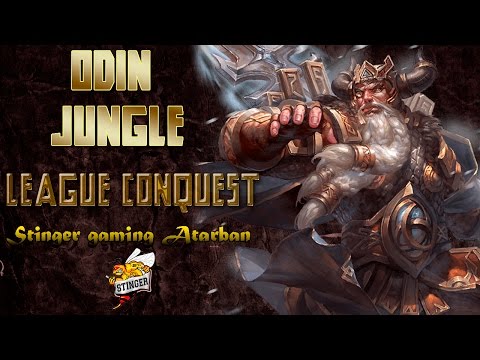 SMITE! Odin, Dedicated Silver!!!, Odin Jungle, Road to Master NA#28.