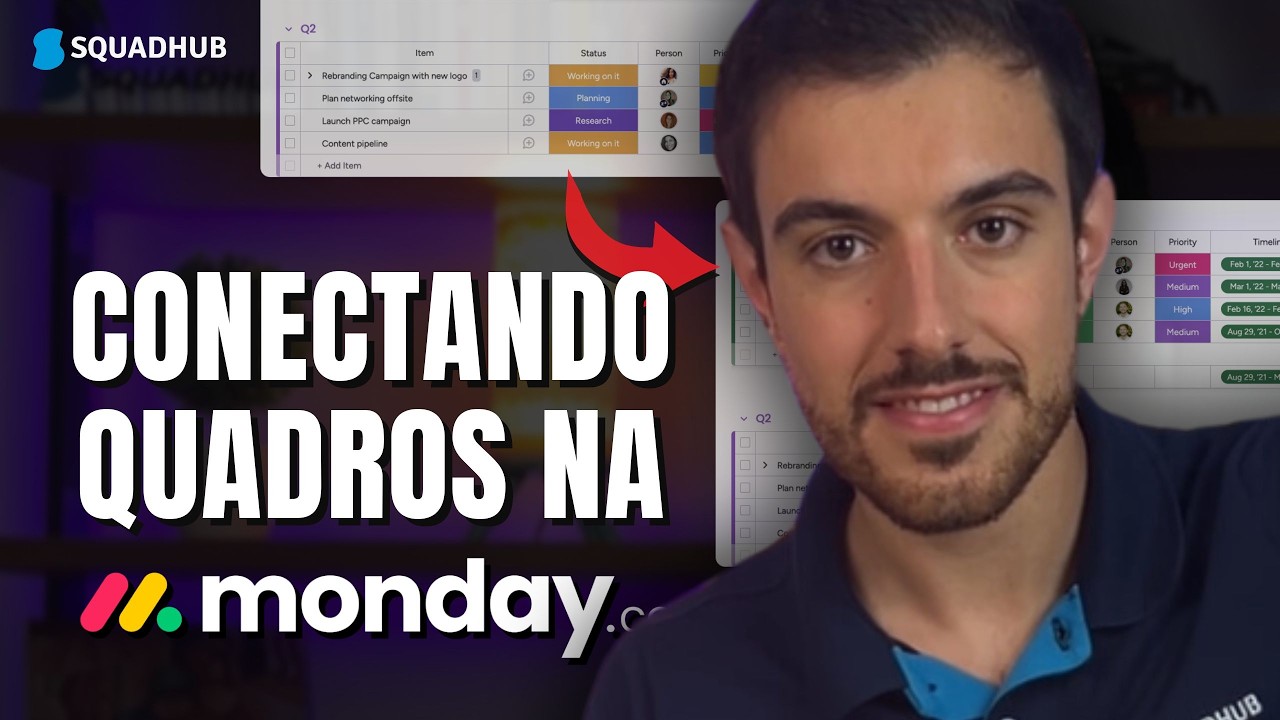 Como conectar Quadros na Monday.com | Guia Prático | 2023