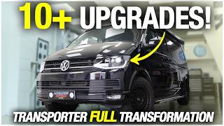 10+ VW T6 Upgrades That TRANSFORMED This Van!  (Lighting, Audio & More)