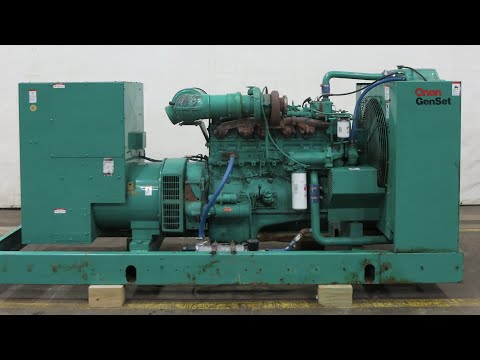 Cummins DFBE 250 kW diesel generator NT855-G6 engine 211 Hrs, Yr 1990 - CSDG # 3612