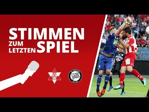 Stimmen zum Spiel: GAK 1902 - SK Sturm Amateure - Regionalliga Mitte, 2. Runde