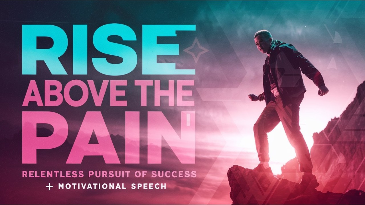 Rise Above the Pain | The Relentless Pursuit of Success | Motivational Speech