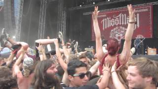 Miss May I - Echoes, live @ Nova Rock 2014