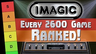 The Ultimate Imagic/Atari 2600 Tier List - ALL RELEASED GAMES RANKED
