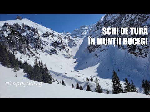 Schi de tură în Munții Bucegi