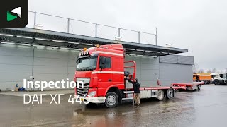 DAF XF 440 6X2 NL-Truck Transporter HMF 900-K2 Kran Winch Lift-Lenka platform truck for sale - Image 4 | Autoline GB DAF XF 440 6X2 NL-Truck Transporter HMF 900-K2 Kran Winch Lift-Lenka platform truck | Image 4 - Autoline