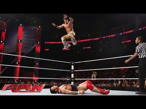Santino Marella vs. Fandango: Raw, Feb. 10, 2014