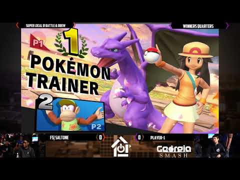 Super Local 2019 - FS| SaltOne(Pokemon Trainer) VS Player-1(Diddy) - Winners Quarters
