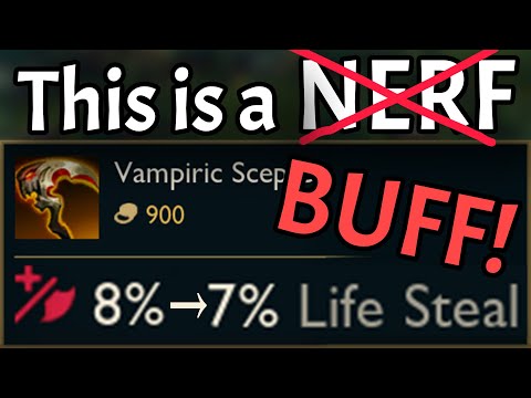 The Life Steal NERF is a BUFF?!
