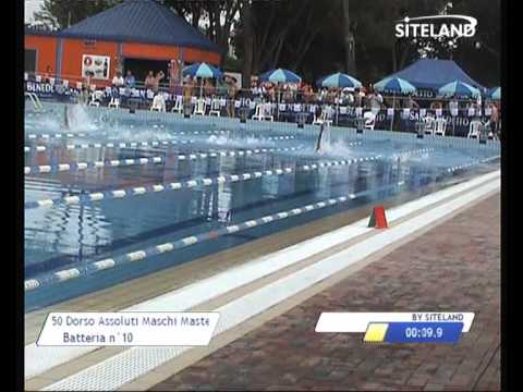 Serie 10 dei 50 Dorso  Assoluti Maschi Master - 11 Memorial Andrea Bettiol