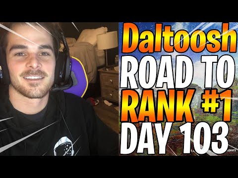Daltoosh ROAD TO APEX RANK #1 DAY 103  - BLOODHOUND + VOLT SMG is INSANE MATCH!