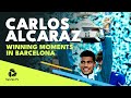 Carlos Alcaraz Championship Point, Trophy Lift & Speech | Barcelona 2022 Final