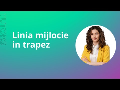 Linia mijlocie in trapez