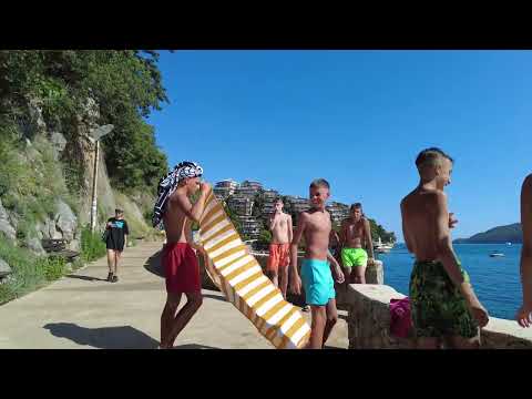 Budva, Beach, Montenegro, 🌡T+30C°🌞,  July 6 - #34/2