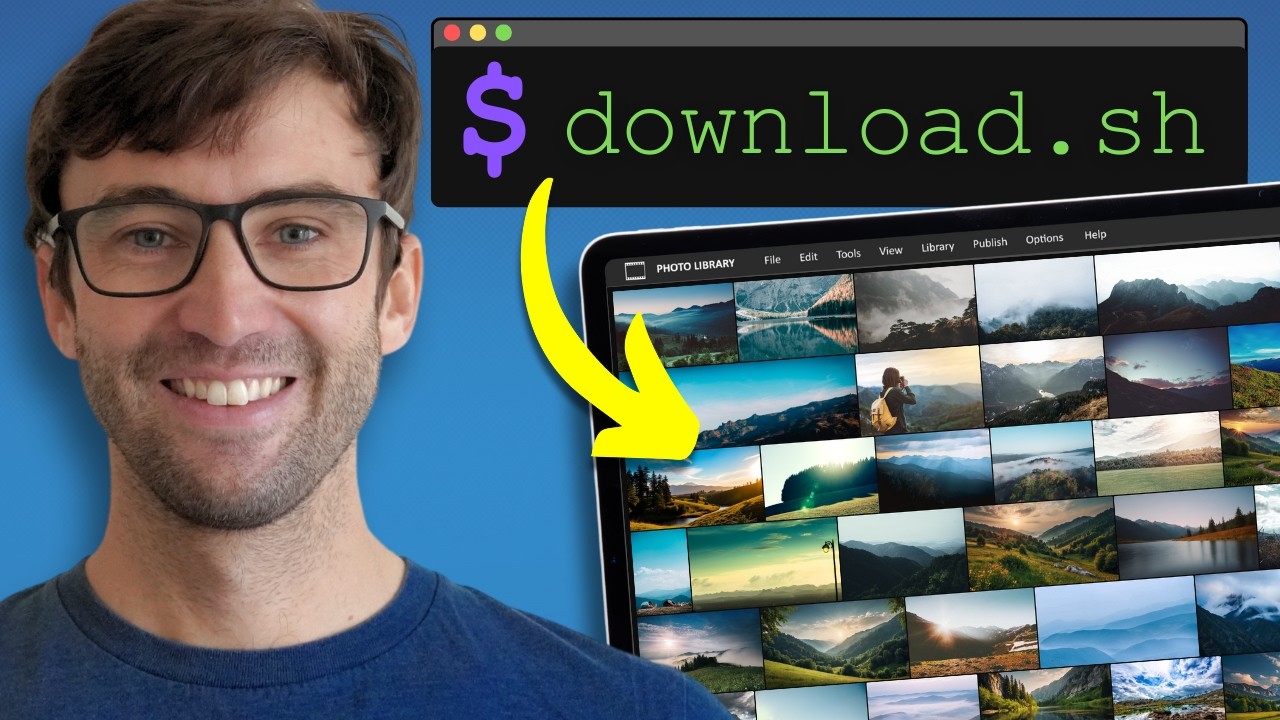 How to Batch Download Images with a Simple Shell Script