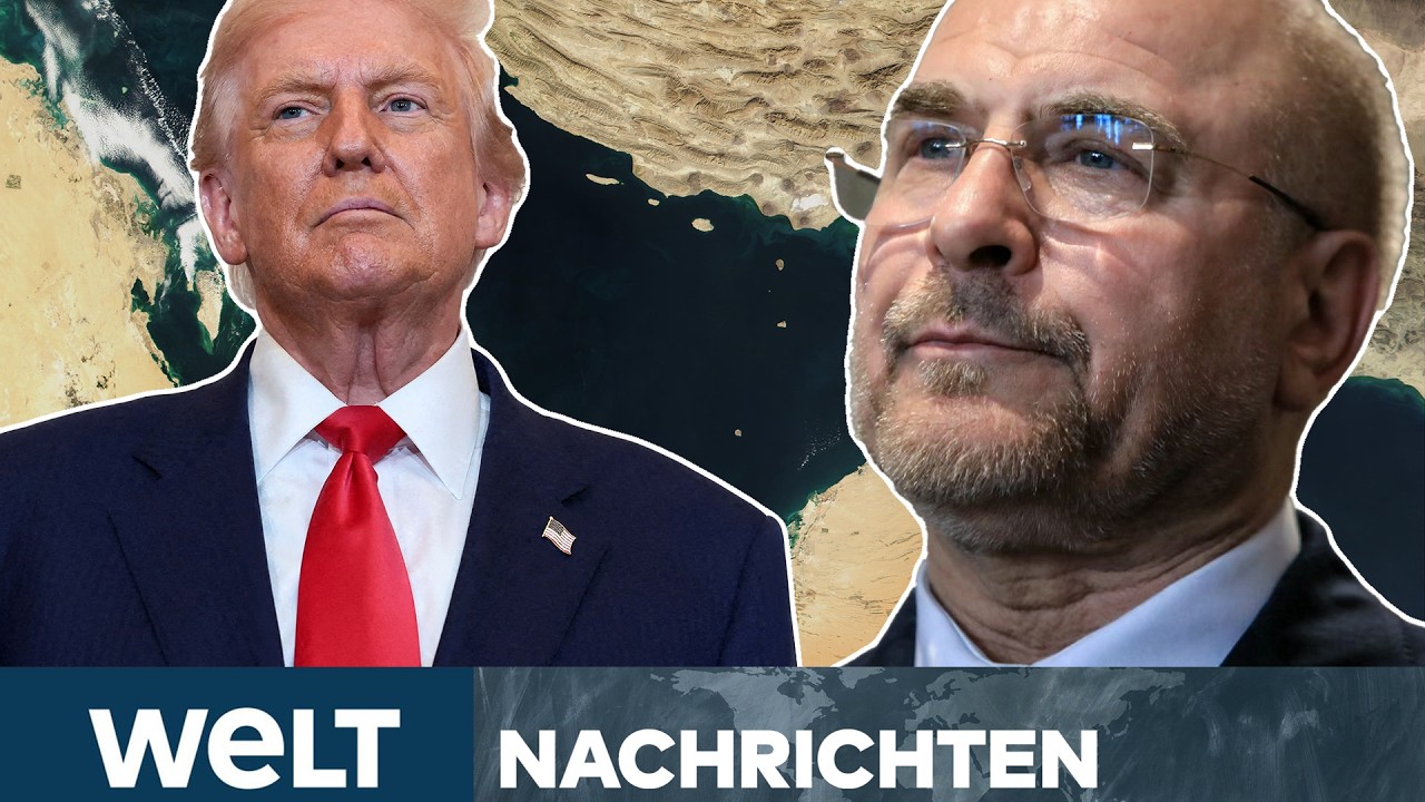 IRAN-KRIEG: Spannung vor Verhandlungen! Trump pocht auf Öffnung der Straße von Hormus! I STREAM