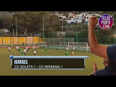 GOL DE ISMAEL DE PENALTI CD GOLETA 1 CD HERBANIA 1
