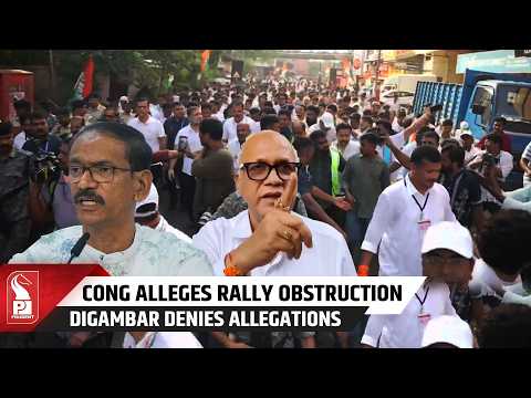 Digambar Kamat Hits Back At Congress, Denies Rahul Gandhi Rally Obstruction Allegations