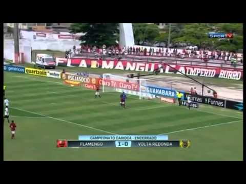 Melhores Momentos - Flamengo 1 x 0 Volta Redonda - Campeonato Carioca 2013