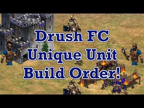 Drush FC Unique Unit Build Order!