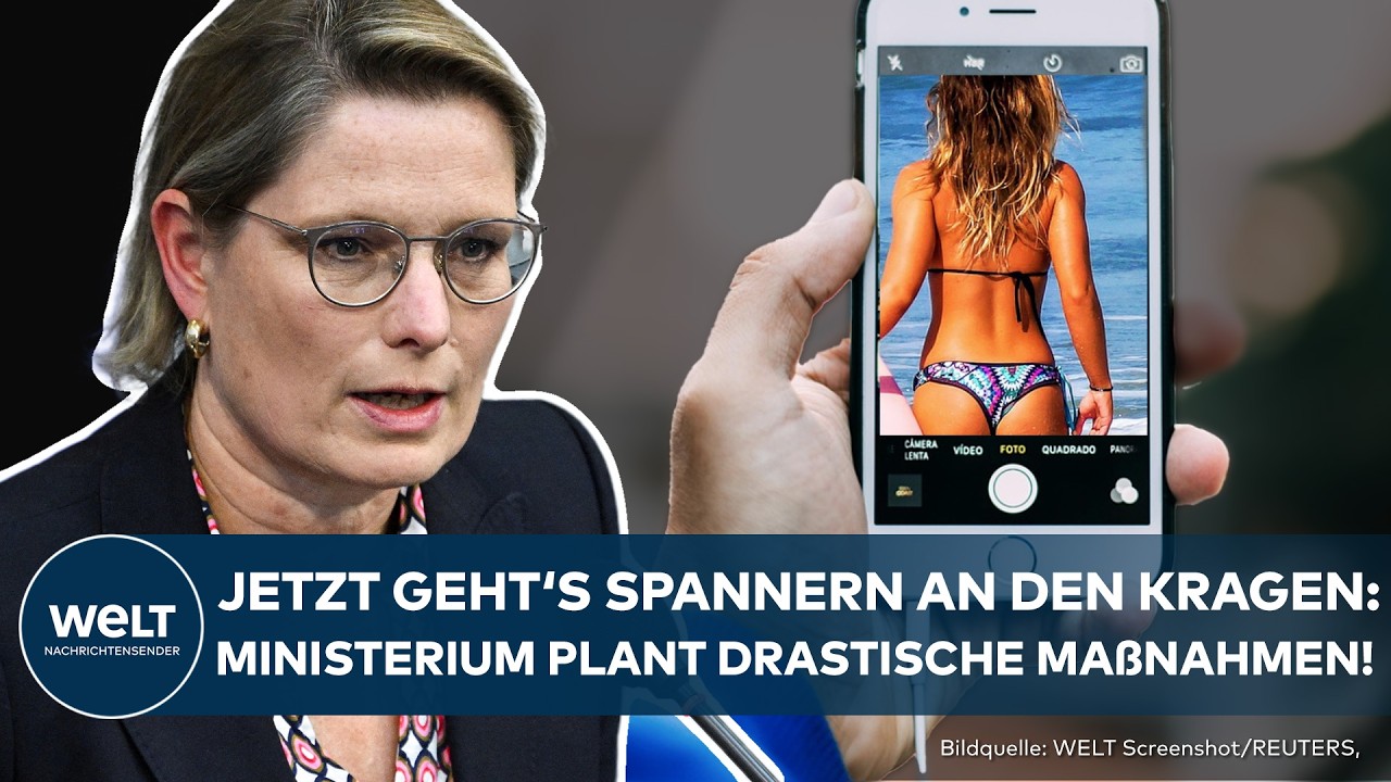 JUSTIZ: Smartphone-Spannern drohen saftige Strafen! Justizministerin will Voyeurismus bekämpfen