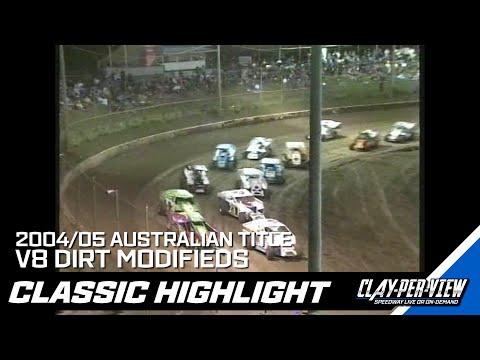 V8 Dirt Modifieds | Australian Title 2004/05 - Archerfield - 1st Jan 2005 | Clay-Per-View